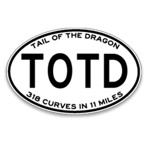 #15 TOTD Oval Sticker