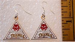 Devils Triangle Earrings
