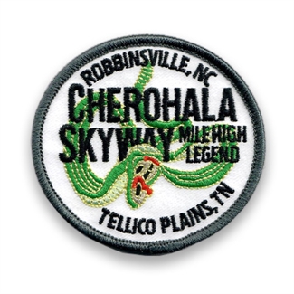 Cherohala Skyway Patch Oval