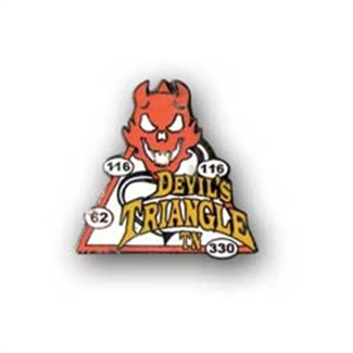 Devils Triangle Pin