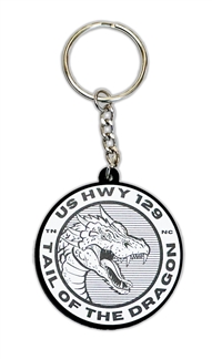 Key Ring Circle Dragon