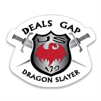 #11 Dragon Slayer Shield Sticker
