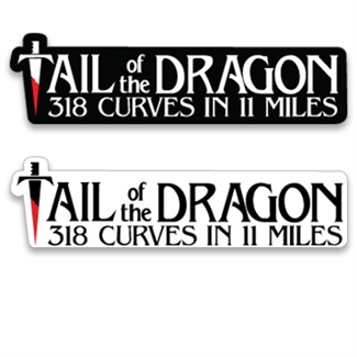 #04 Tail of the Dragon Wide Sticker